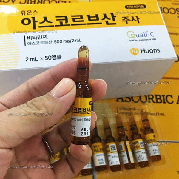 Vitamin C ống chống lão hóa trắng sáng da Hàn Quốc